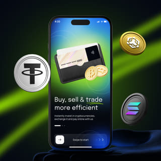 Rendelschap handelsplatform-interface weergegeven op een mobiel apparaat
